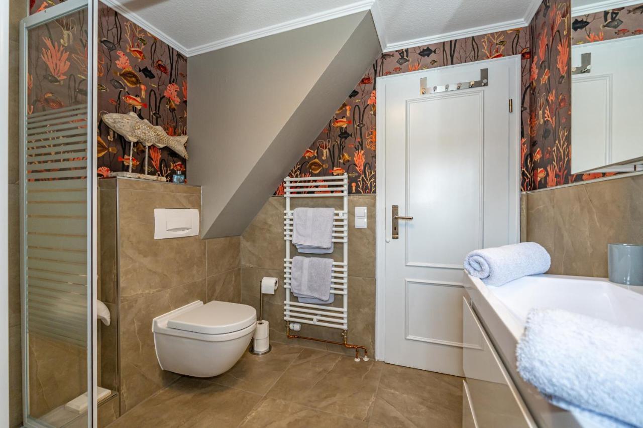 Gemuetliche Wohnung Unter Reet Mit Pool Und Sauna In 凯图姆 外观 照片